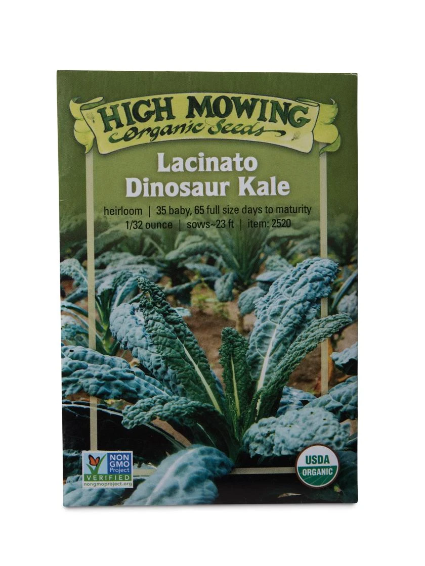 Lacinato Dino Kale Organic Seeds