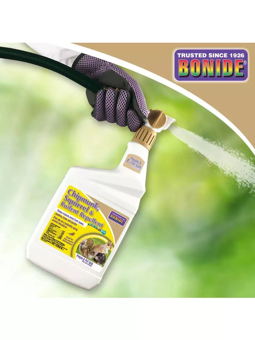 Bonide® Chipmunk, Squirrel And Rodent Repellent Ready To Use Spray - Image 2