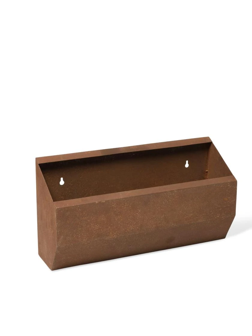 Corten Steel Vertical Planter - Image 4