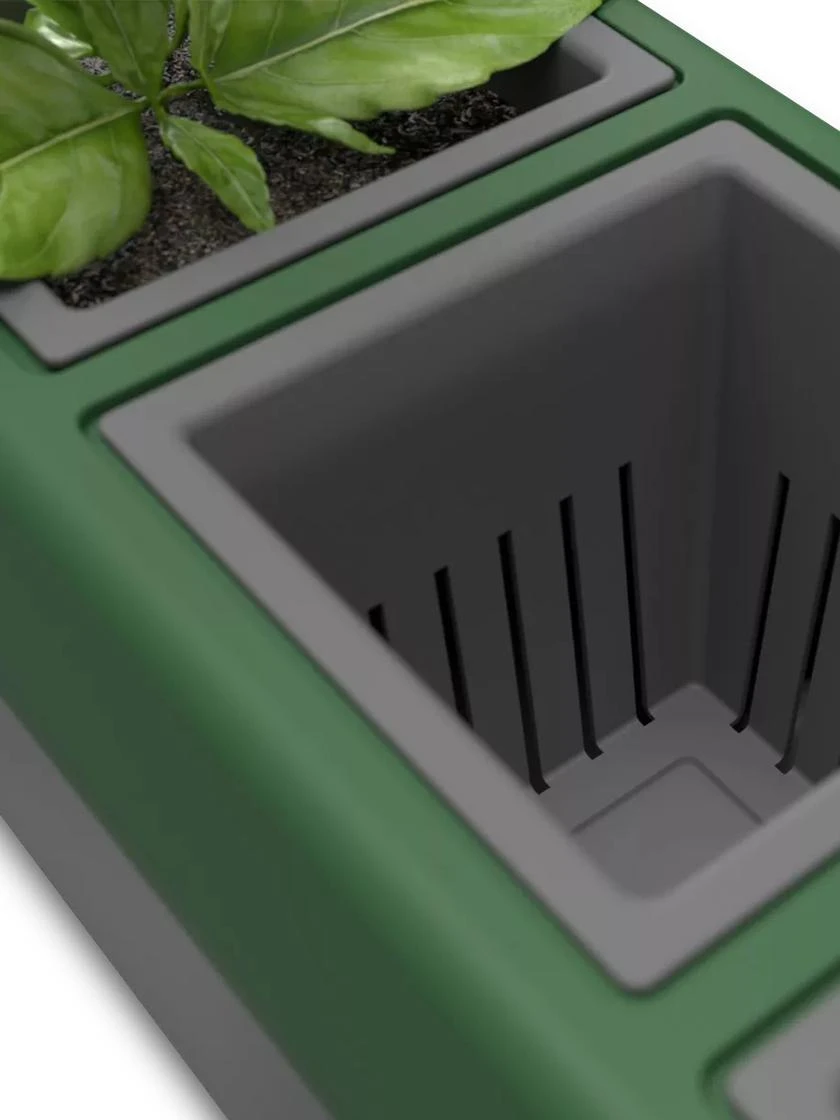 Provence Self-Watering Herb Planter - Image 5