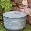 Ribbed Hose Pot With Lid